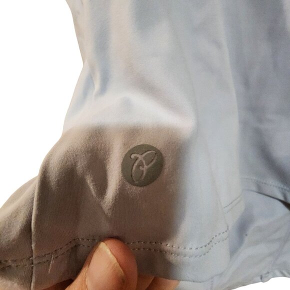 CRZ Yoga Corset Cami Storm Blue Womens size L - Picture 3 of 4